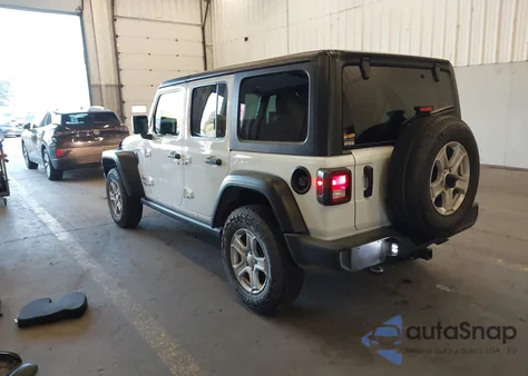 2021 Jeep Wrangler Unlimited Sport S 4X4 z USA, uszkodzony, nr VIN 1C4HJXDN4MW591936